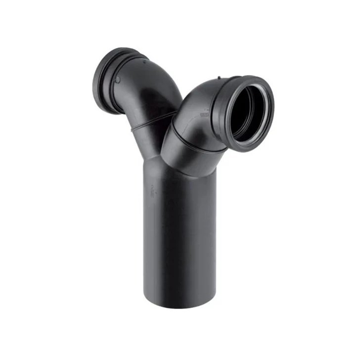 Geberit PE kettős csatlakozó ív 90° fali WC-hez, d110/90 367.923.16.1