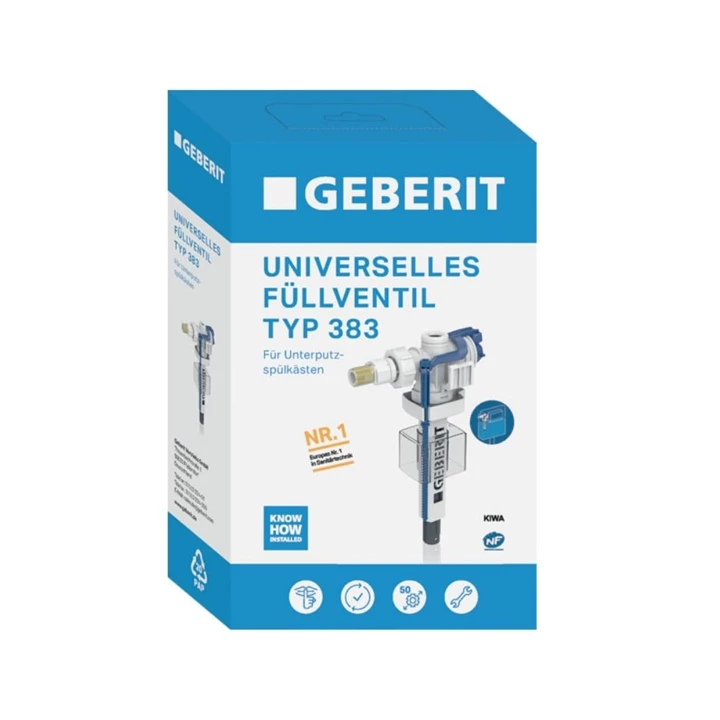 Geberit 383-as típusú töltőszelep falsík alatti öblítőtartályokhoz 240.705.00.5