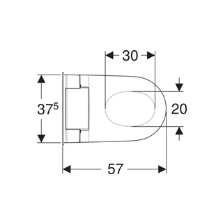 Geberit AquaClean Sela komplett higiéniai berendezés, fali WC 146.220.11.1 Geberit AquaClean Sela komplett higiéniai berendezés, fali WC 146.220.11.1