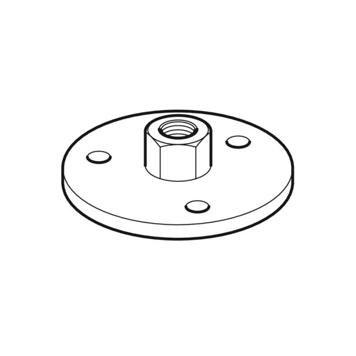 Geberit bilincstalp G1/2"-os csatlakozással, kerek galvanizált 362.839.26.1