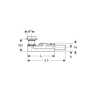 Geberit beépítőkészlet CleanLine zuhanyfolyókákhoz, az összefolyónál 90–220 mm esztrichmagassághoz, d50mm 154.150.00.1 Geberit beépítőkészlet CleanLine zuhanyfolyókákhoz, az összefolyónál 90–220 mm esztrichmagassághoz, d50mm 154.150.00.1