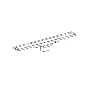 Geberit CleanLine20 zuhanyfolyóka, L30-160cm, rozsdamentes acél, korrózióálló szálcsiszolt acél 154.453.KS.1 Geberit CleanLine20 zuhanyfolyóka, L30-160cm, rozsdamentes acél, korrózióálló szálcsiszolt acél 154.453.KS.1