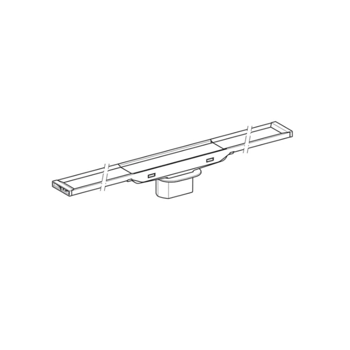 Geberit CleanLine20 zuhanyfolyóka, L30-160cm, rozsdamentes acél, korrózióálló szálcsiszolt acél 154.453.KS.1 Geberit CleanLine20 zuhanyfolyóka, L30-160cm, rozsdamentes acél, korrózióálló szálcsiszolt acél 154.453.KS.1