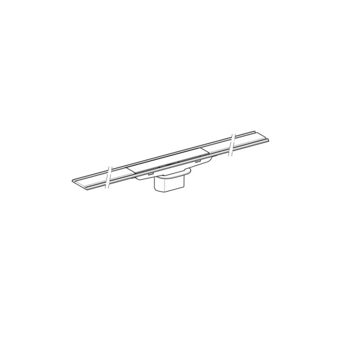 Geberit CleanLine60 zuhanyfolyóka, vékony padlóburkolatokhoz, L30-90cm 154.458.00.1