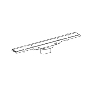 Geberit CleanLine60 zuhanyfolyóka, L30-90cm, fekete/rozsdamentes acél, korrózióálló szálcsiszolt 154.456.00.1 Geberit CleanLine60 zuhanyfolyóka, L30-90cm, fekete/rozsdamentes acél, korrózióálló szálcsiszolt 154.456.00.1