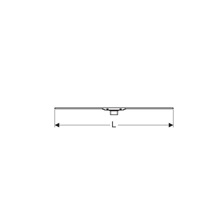 Geberit CleanLine60 zuhanyfolyóka, L30-90cm, rozsdamentes acél, korrózióálló szálcsiszolt acél 154.456.KS.1 Geberit CleanLine60 zuhanyfolyóka, L30-90cm, rozsdamentes acél, korrózióálló szálcsiszolt acél 154.456.KS.1