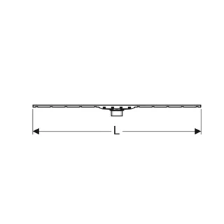 Geberit CleanLine80 zuhanyfolyóka, L30-90cm, pezsgő színű/polírozott, easy-to-clean bevonat 154.440.39.1 Geberit CleanLine80 zuhanyfolyóka, L30-90cm, pezsgő színű/polírozott, easy-to-clean bevonat 154.440.39.1