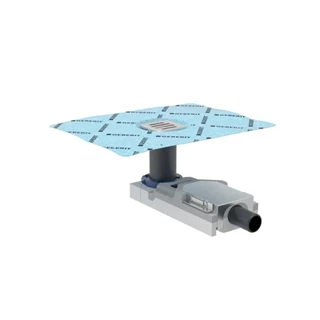 Geberit padlóösszefolyó épített zuhanyzókhoz, az összefolyónál 65–90 mm esztrichmagassághoz, d40mm 154.052.00.1 Geberit padlóösszefolyó épített zuhanyzókhoz, az összefolyónál 65–90 mm esztrichmagassághoz, d40mm 154.052.00.1