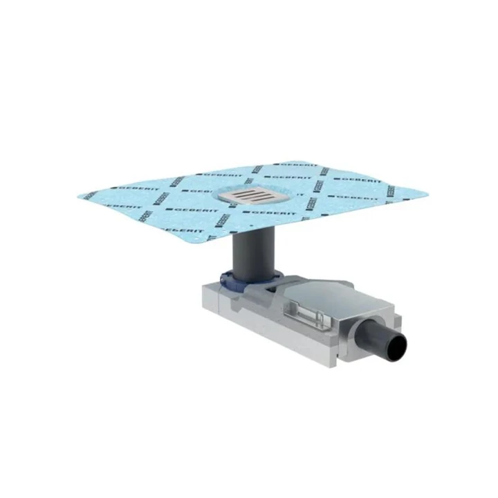 Geberit padlóösszefolyó épített zuhanyzókhoz, az összefolyónál 65–90 mm esztrichmagassághoz, d40mm 154.052.00.1 Geberit padlóösszefolyó épített zuhanyzókhoz, az összefolyónál 65–90 mm esztrichmagassághoz, d40mm 154.052.00.1