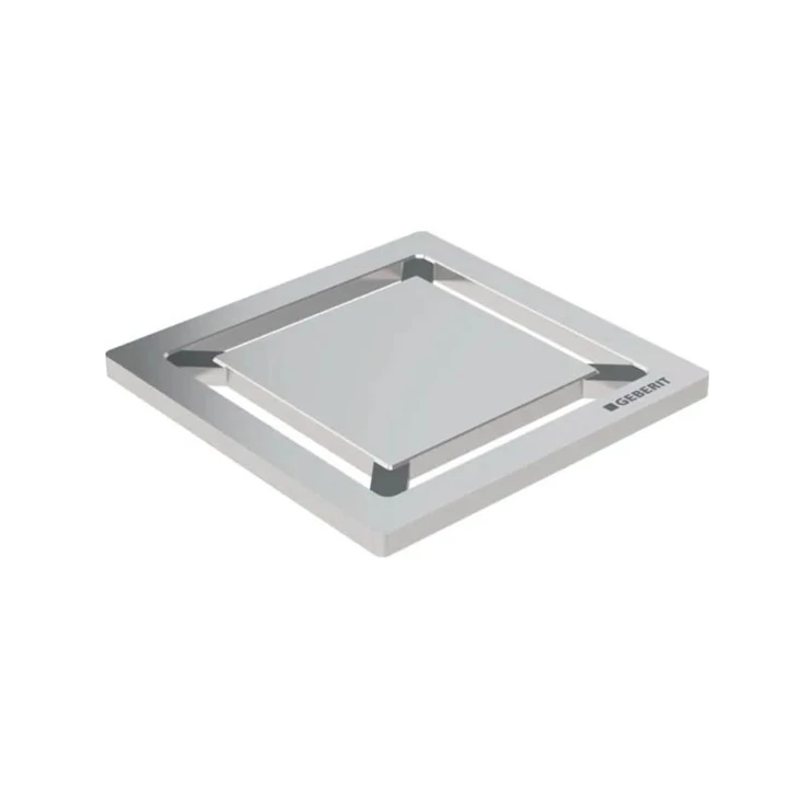 Geberit Square formatervezett padlóösszefolyó-rács, 8 x 8 cm 154.312.00.1