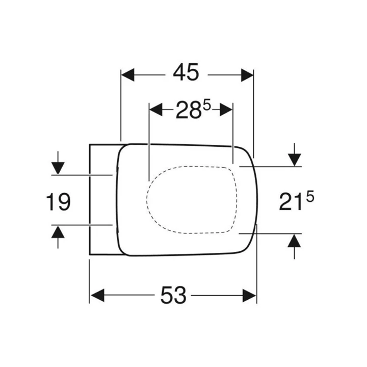 Geberit Duofix fali WC-szerelőelem készlet, 112 cm, Delta 12 cm-es falsík al. öbl.tart., Delta20 m.lap és S. Square WC 1