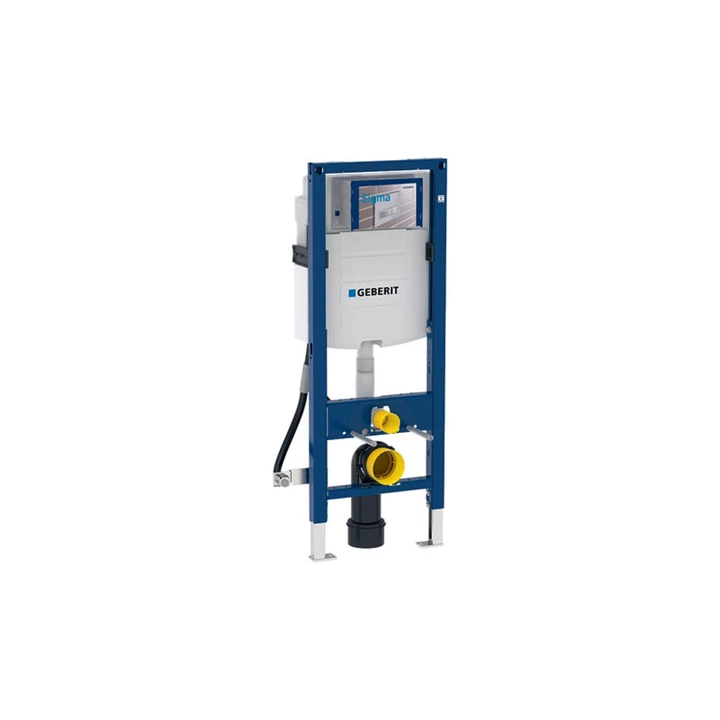 Geberit Duofix fali WC szerelőelem, 112 cm, Sigma 12 cm-es falsík alatti öblítőtartállyal, akadálymentes 111.350.00.5
