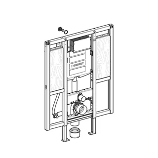 Geberit Duofix fali WC szerelőelem, 112 cm, Sigma 12 cm-es falsík alatti öblítőtartállyal, akadálymentes, kapaszkodókhoz Geberit Duofix fali WC szerelőelem, 112 cm, Sigma 12 cm-es falsík alatti öblítőtartállyal, akadálymentes, kapaszkodókhoz