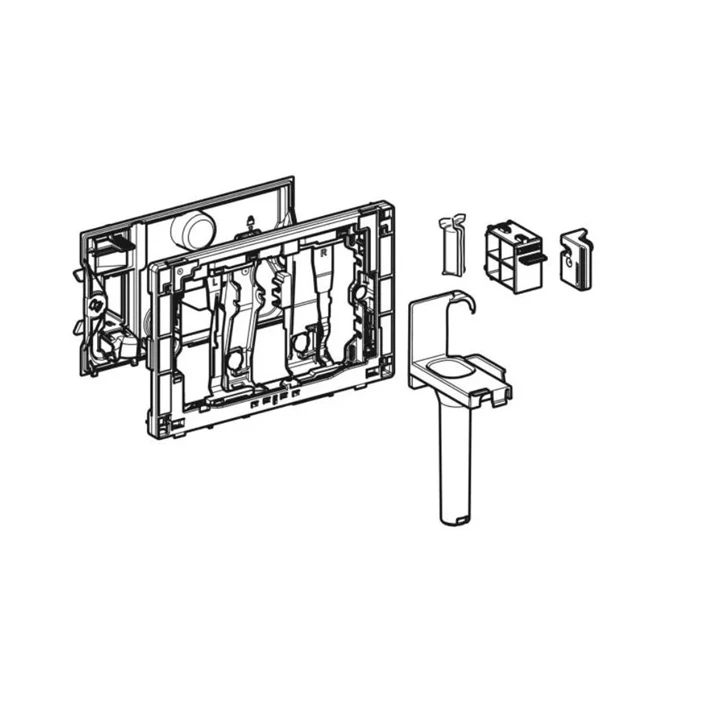 Geberit bedobónyílás DuoFresh tablettához, Sigma 12 cm falsík alatti tartályhoz, antracit szürke RAL7016 115.062.BZ.1 Geberit bedobónyílás DuoFresh tablettához, Sigma 12 cm falsík alatti tartályhoz, antracit szürke RAL7016 115.062.BZ.1