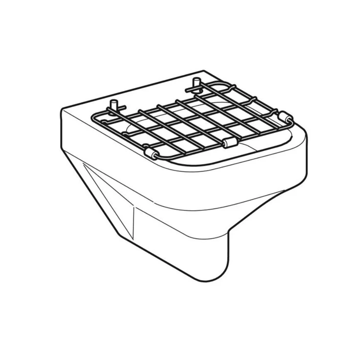 Geberit Espital kiöntő falra rögzíthető, KeraTect®, 49cm 201680600