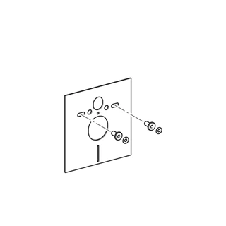 Geberit zajcsökkentő készlet fali WC-hez 156.050.00.1