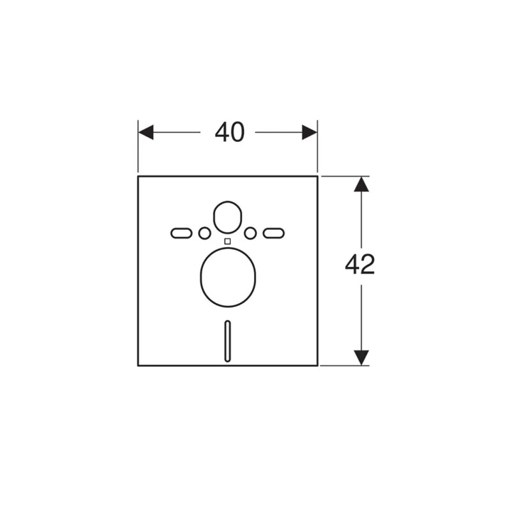 Geberit zajcsökkentő készlet fali WC-hez 156.050.00.1