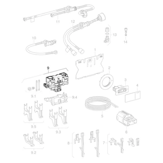 Geberit hidraulikus szervoemelő, 1-6 bar 242.820.00.1 Geberit hidraulikus szervoemelő, 1-6 bar 242.820.00.1