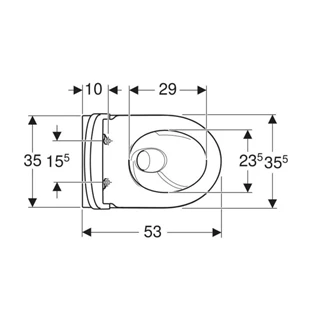 Geberit iCon fali WC mélyöblítésű készlet, zárt forma, TurboFlush, WC-ülőkével 503.046.00.1 Geberit iCon fali WC mélyöblítésű készlet, zárt forma, TurboFlush, WC-ülőkével 503.046.00.1