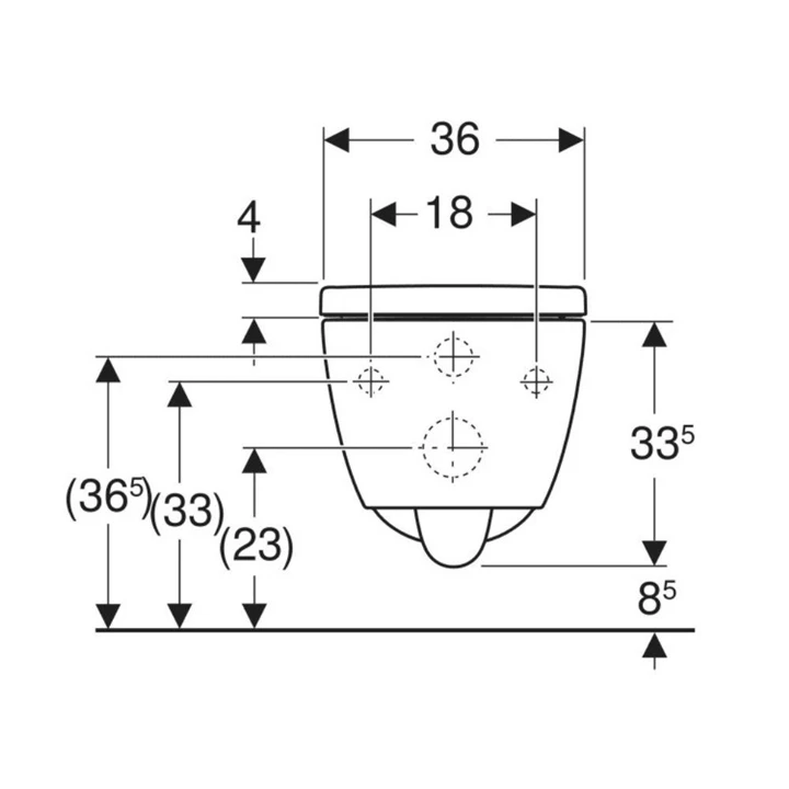 Geberit iCon fali WC mélyöblítésű készlet, zárt forma, TurboFlush, WC-ülőkével 503.046.00.1 Geberit iCon fali WC mélyöblítésű készlet, zárt forma, TurboFlush, WC-ülőkével 503.046.00.1