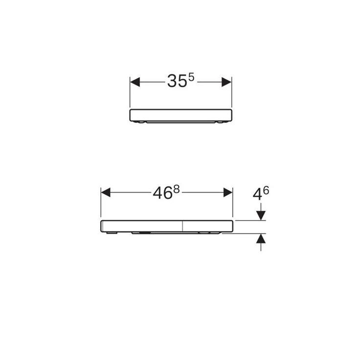 Geberit iCon WC-ülőke, lecsapódásgátlós, rögzítés felülről 574130000