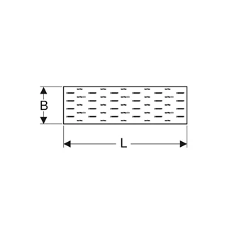 Geberit Isol Flex hangszigetelő lap, csőátmérőre vágva, d125/135 356.014.00.1