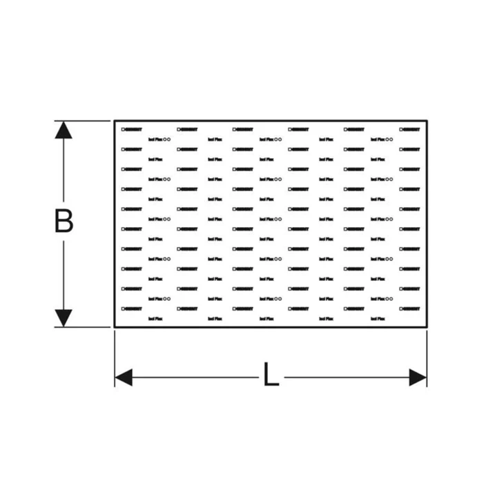 Geberit Isol Flex hangszigetelő tábla, öntapadó, 118x78 cm 356.016.00.1 Geberit Isol Flex hangszigetelő tábla, öntapadó, 118x78 cm 356.016.00.1