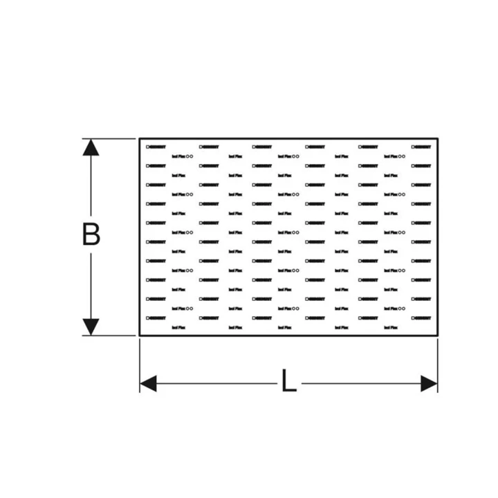 Geberit Isol Flex hangszigetelő tábla, 118x78 cm 356.015.00.1