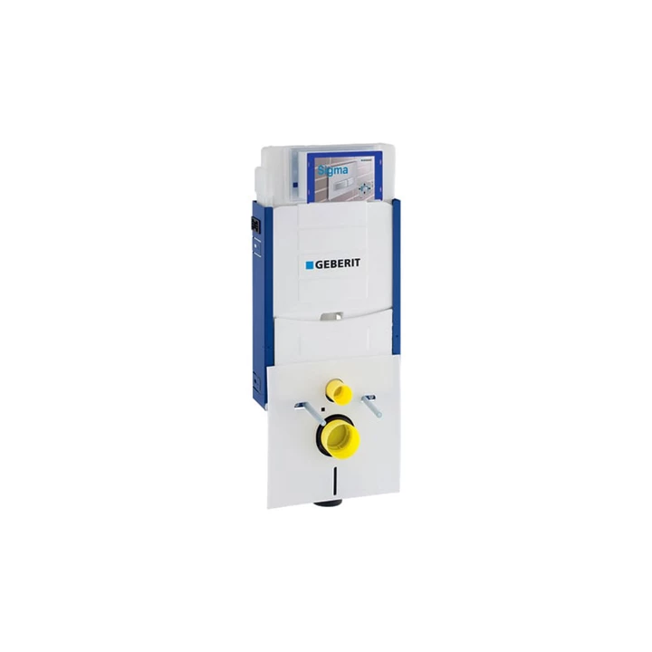 Geberit Kombifix fali WC szerelőelem, 108 cm, Sigma 12 cm-es falsík alatti öblítőtartállyal 110.300.00.5