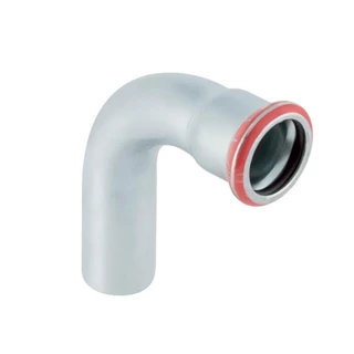 Geberit Mapress szénacél ívidom egyenes csővéggel, 90°, d108 20311