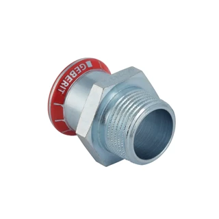 Geberit Mapress szénacél KM átmeneti idom, d15, R3/8" 21702