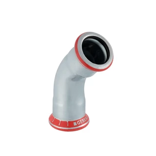 Geberit Mapress szénacél ívidom, 45°, d54 23608