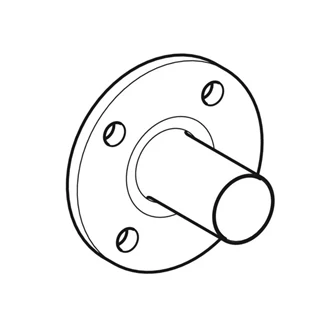 Geberit Mapress szénacél PN 10/16 karima, egyenes csővéggel, DN50, d54/51 23788