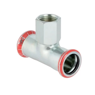 Geberit Mapress szénacél BM T-idom, d76.1, Rp3/4", d76.1 21326