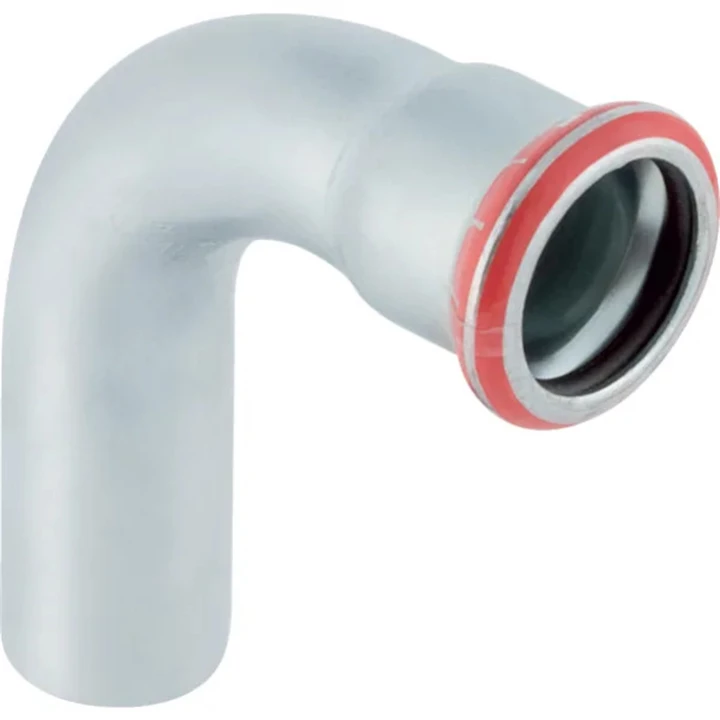 Geberit Mapress szénacél ívidom egyenes csővéggel, 90°, d76.1 20309