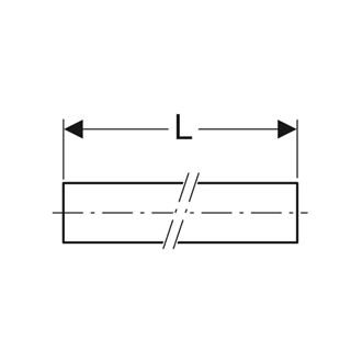 Geberit Mapress rozsdamentes acél rendszercső, CrNiMo, nagy köteg: d=15mm, 1.4401 39002