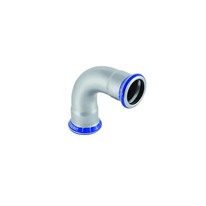 Geberit Mapress rozsdamentes acél ívidom, 45°, d15 30602