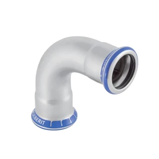 Geberit Mapress rozsdamentes acél ívidom, 90°, d42 31107