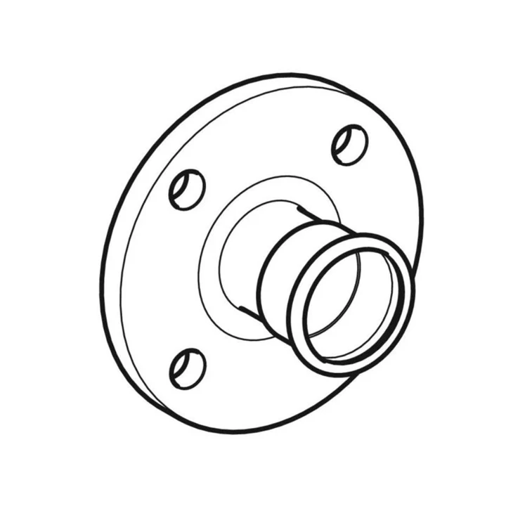 Geberit Mapress rozsdamentes acél PN 10/16 karima, présvéggel, d54 33738 Geberit Mapress rozsdamentes acél PN 10/16 karima, présvéggel, d54 33738