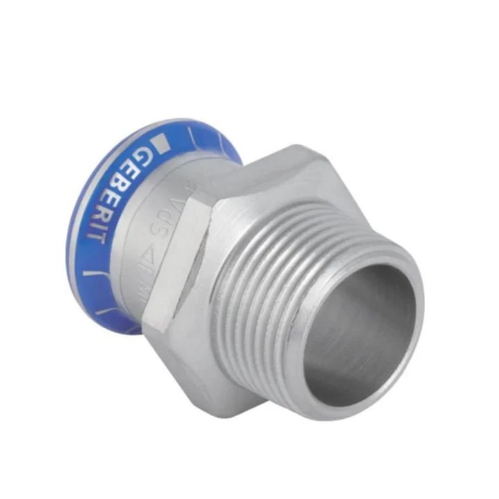 Geberit Mapress rozsdamentes acél KM átmeneti idom, d76.1, R2 1/2" 31713