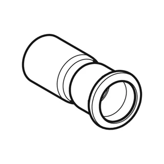 Geberit Mapress rozsdamentes acél szűkítő egyenes csővéggel (gáz), d28/22 34120 Geberit Mapress rozsdamentes acél szűkítő egyenes csővéggel (gáz), d28/22 34120