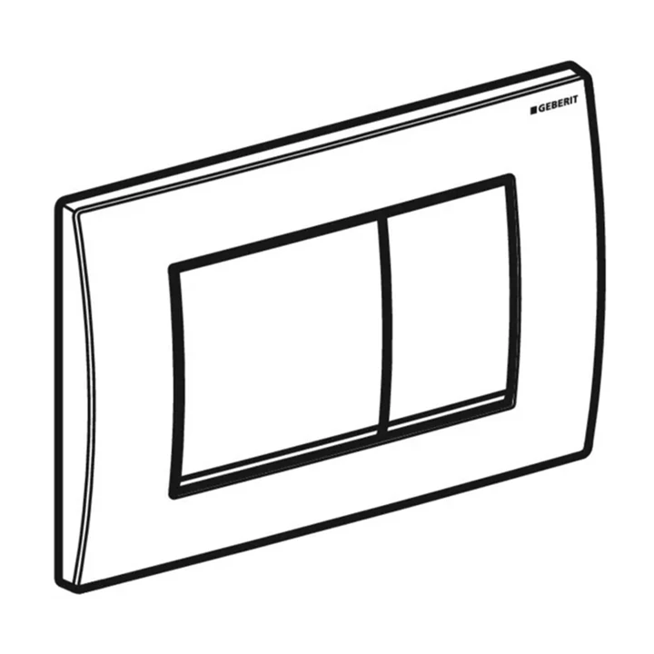 Geberit Delta30 nyomólap - matt króm 115.137.46.1 Geberit Delta30 nyomólap - matt króm 115.137.46.1