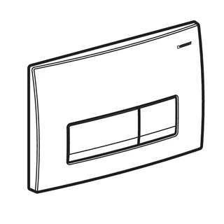 Geberit Delta50 nyomólap - alpin fehér 115.119.11.1 Geberit Delta50 nyomólap - alpin fehér 115.119.11.1