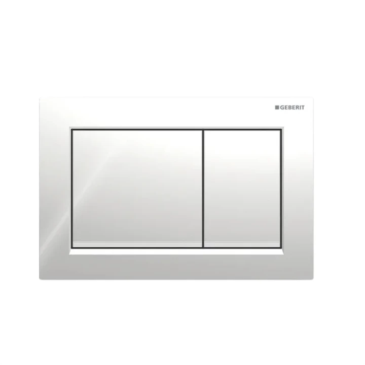 Geberit nyomólap omega 20 square, fényes króm / matt króm 115.080.KH.1 Geberit nyomólap omega 20 square, fényes króm / matt króm 115.080.KH.1