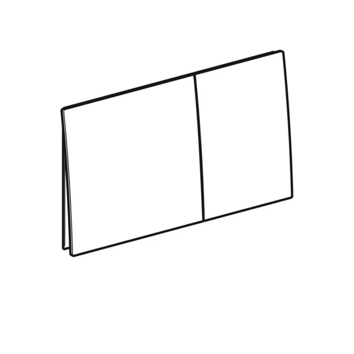 Geberit Sigma70 működtető nyomólap, rozsdamentes acél, matt fekete easy-to-clean bevonattal 115.622.14.1