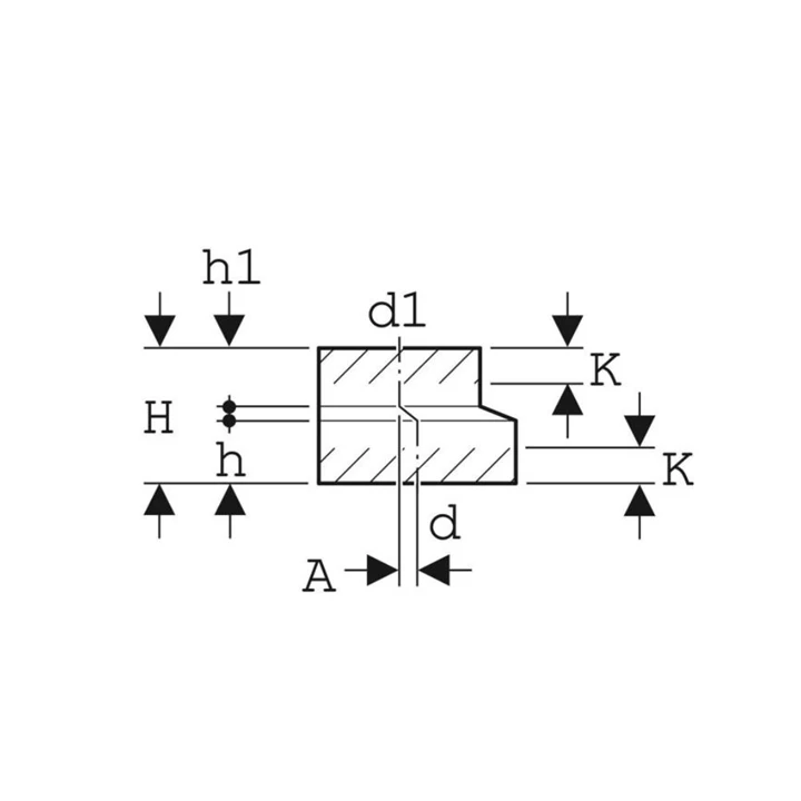 Geberit PE excentrikus szűkítő, rövid, d125/75 368.576.16.1