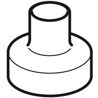 Geberit PE koncentrikus szűkítő, rövid, d90/63 366.570.16.1 Geberit PE koncentrikus szűkítő, rövid, d90/63 366.570.16.1