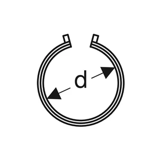 Geberit PE elektromandzsetta fixponthoz, d90 366.776.16.1