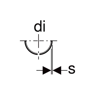Geberit PE elektromandzsetta fixponthoz, d90 366.776.16.1