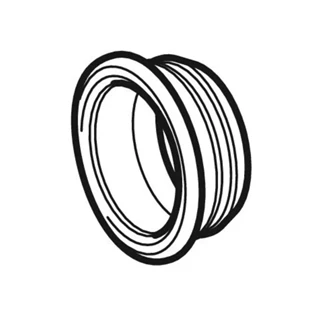 Geberit tömítőmandzsetta, d32/58mm, fekete 153.564.16.1